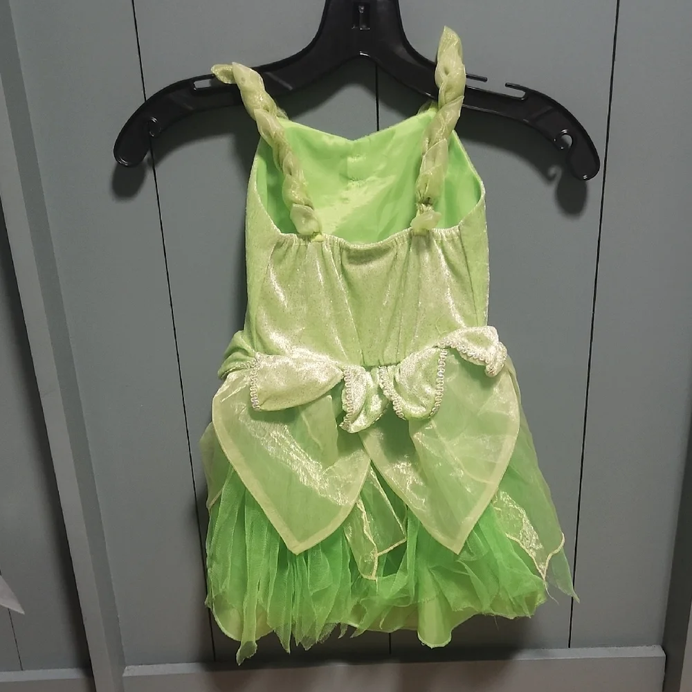 Disney Tinker Bell Green Costume for Kids - Picture 3 of 6